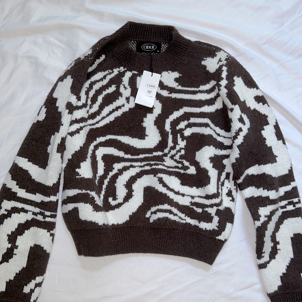 Cider NWT mock neck sweater